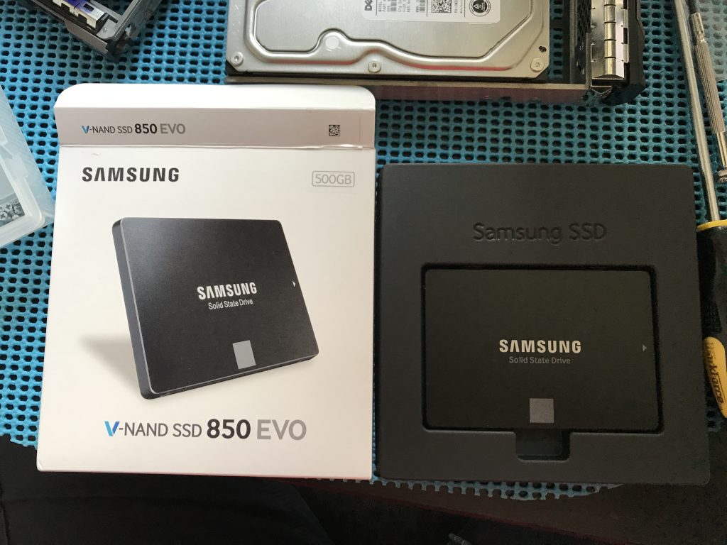The Samsung 850 EVO SSD