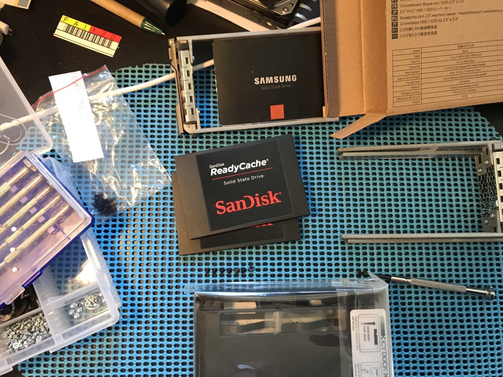 The SanDisk SSDs