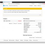 using syncthing between my OSX laptop and my FreeBSD server