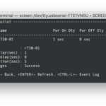 PDU setttings