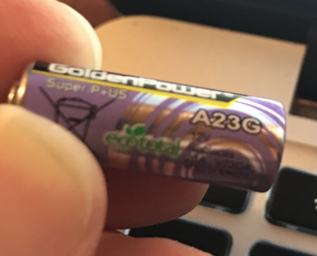 A23G battery