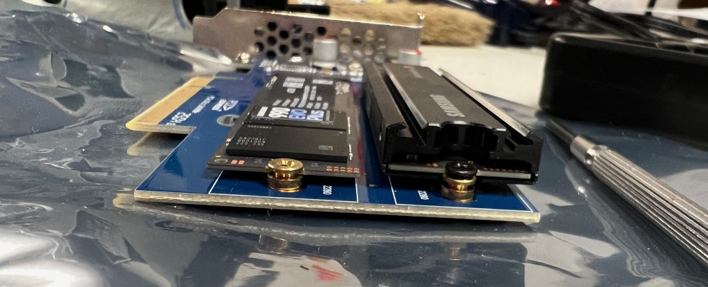 The 4TB card is fixed.