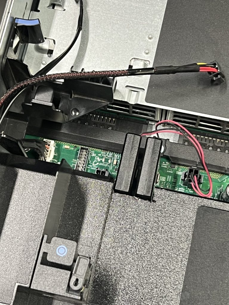 The fan cowl modification has been completed.